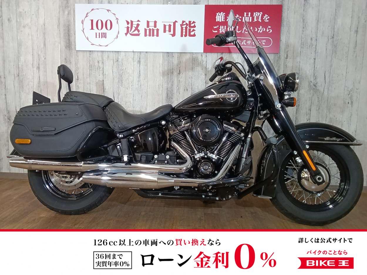 ＦＬＨＣ　ソフテイルヘリテイジクラシック・バッテリー新品・エンジンガード・シーシーバー