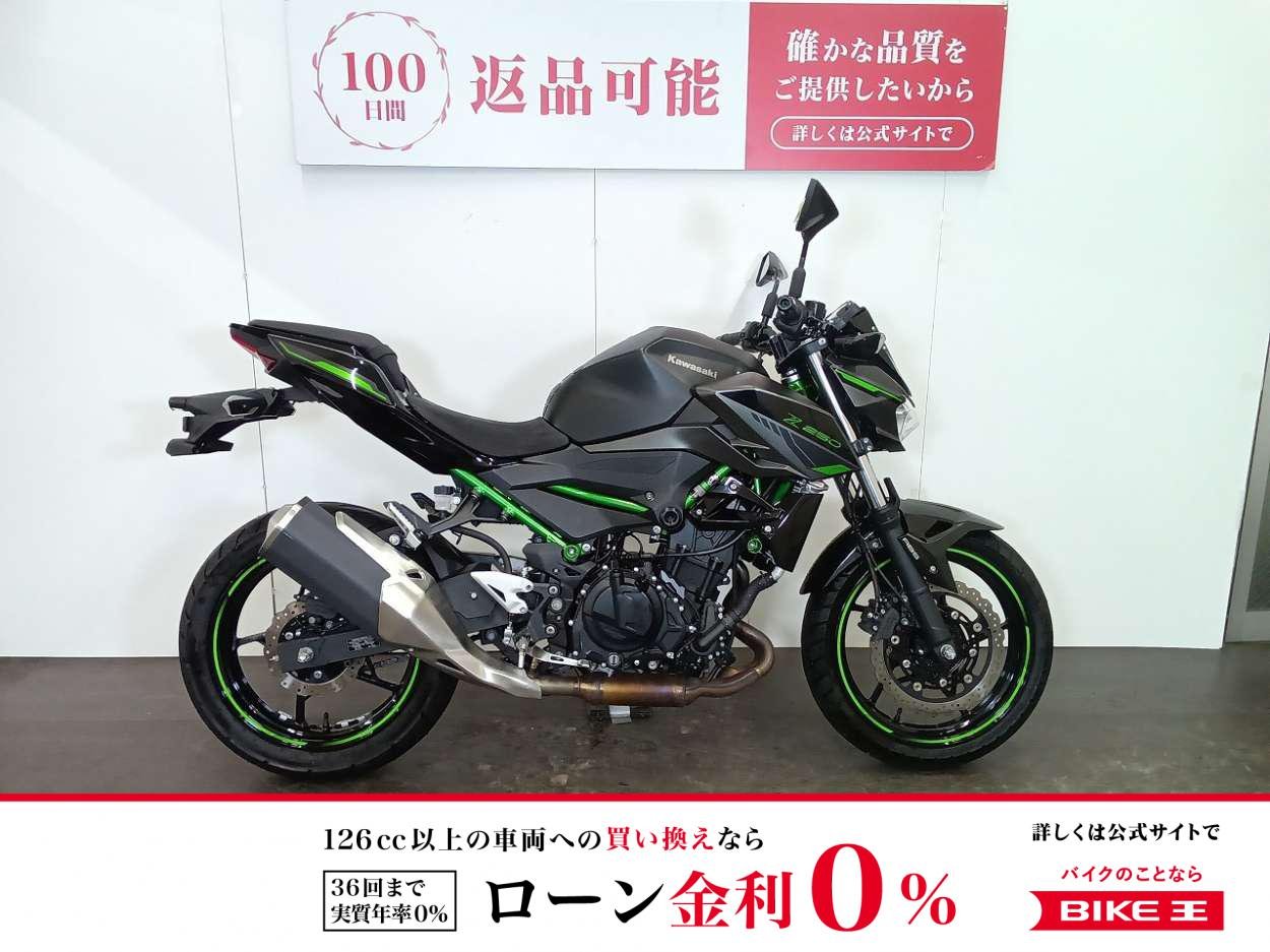 Z250　2024年モデル　社外レバー　タンクパッド装備