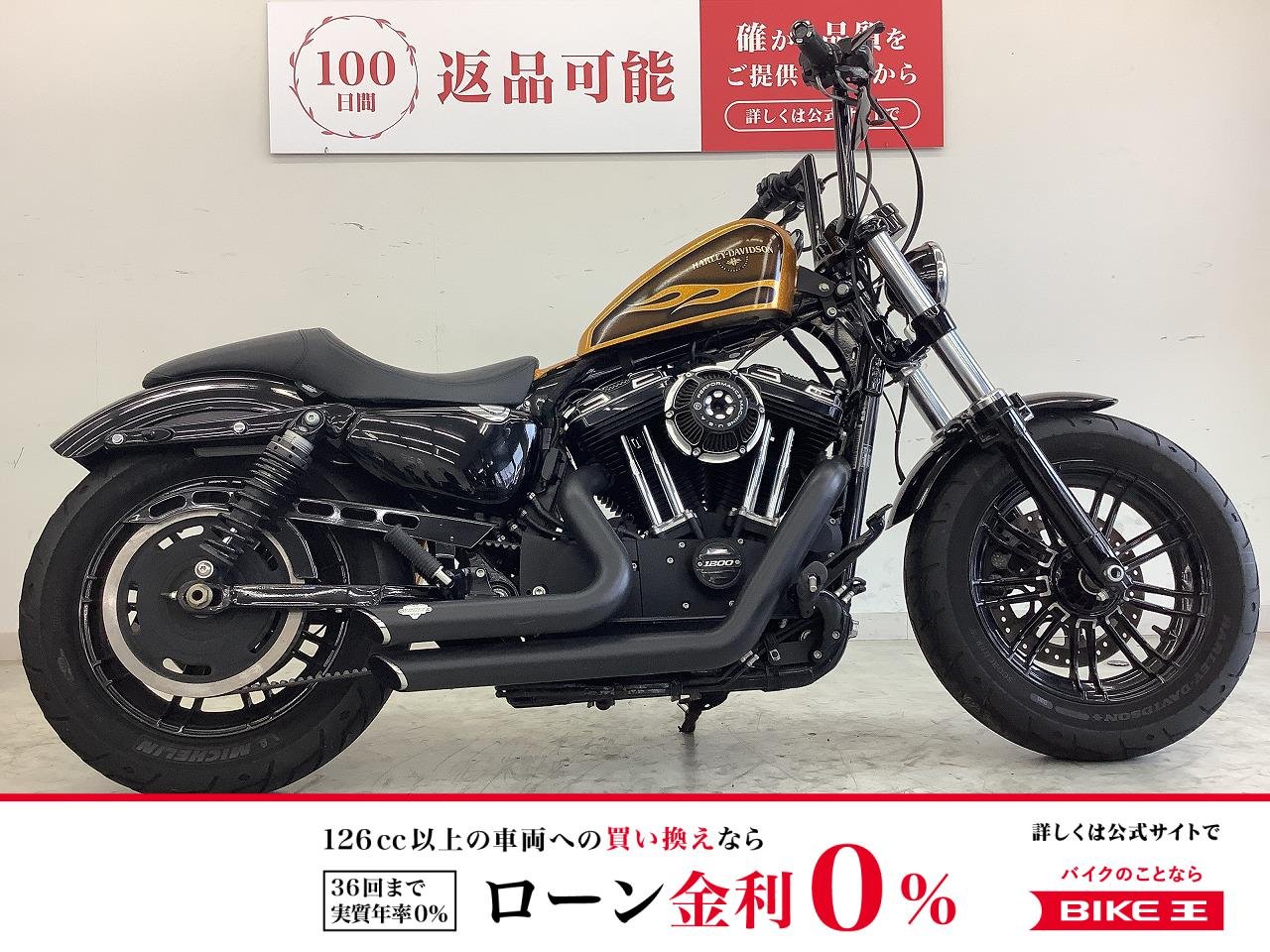 XL1200X　サイドケース
