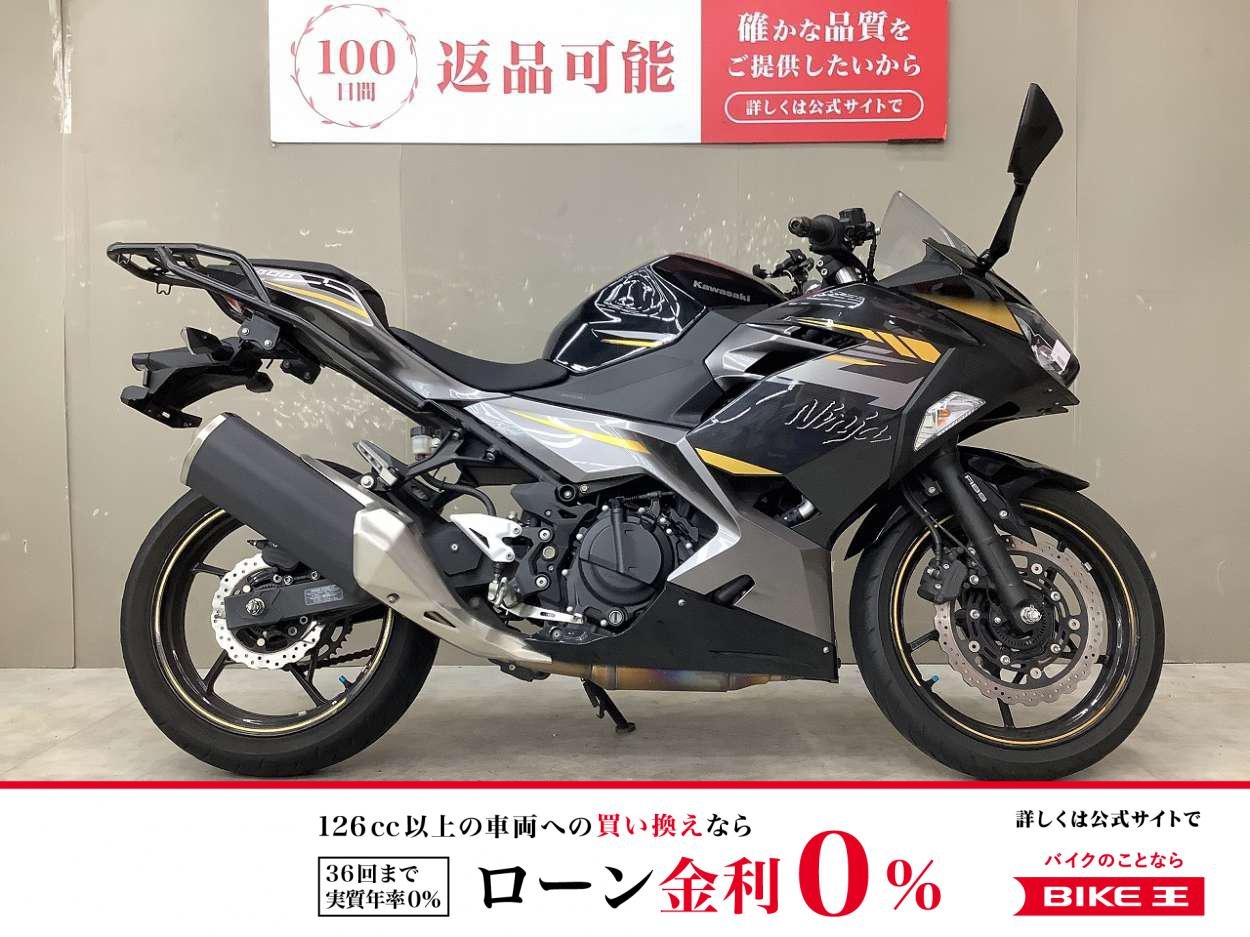 NINJA400　ワンオーナー車！USBポート、リアキャリア装備！スペアキーあり！